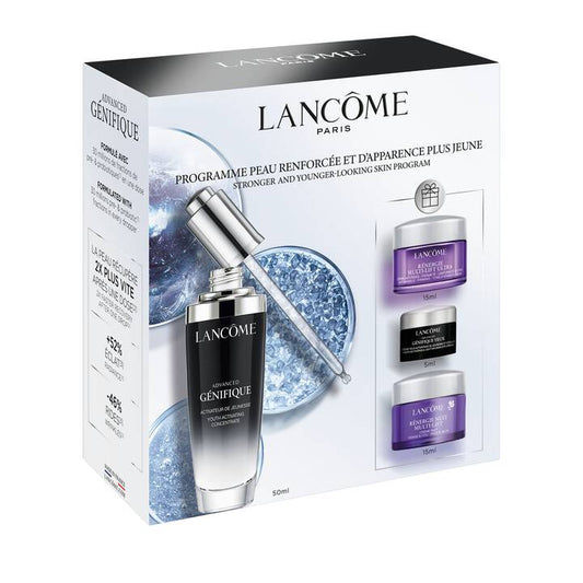 Lancôme Advanced Genifique Gift Set 50ml Advanced Genifique Youth Activating Concentrate + 15ml Rénergie Multi-Lift Ultra Cream + 15ml Rénergie Multi-Lift Night Cream + 5ml Advanced Génifique Eye Cream