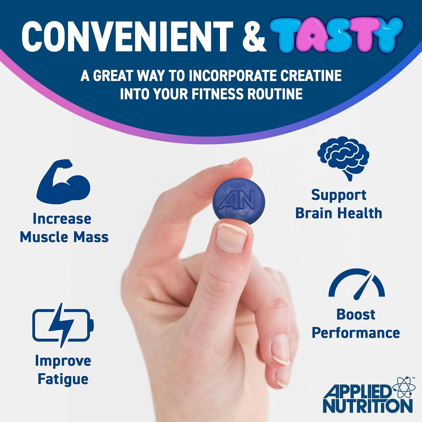 Applied Nutrition Creatine Gummies 3000mg (20 Servings)