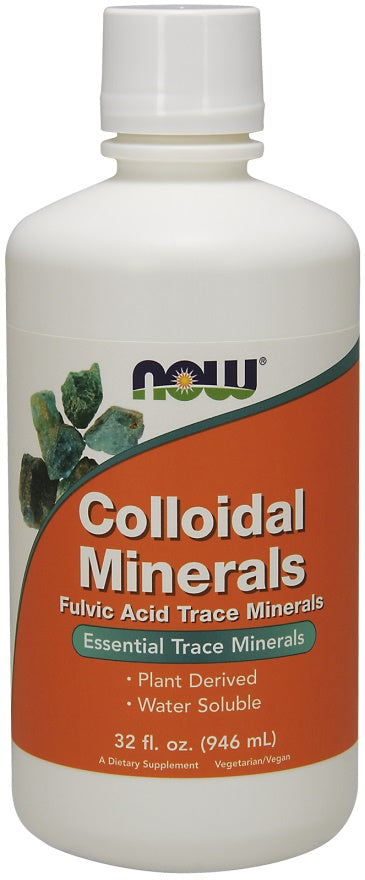 NOW Foods Colloidal Minerals Raspberry 946 ml