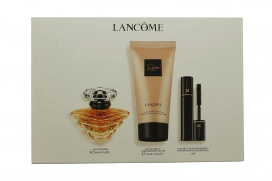 Lancome Tresor Gift Set 30ml EDP + 50ml Body Lotion + 2ml Mascara