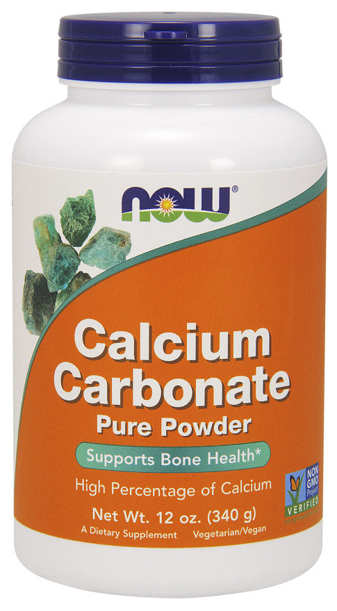 NOW Foods Calcium Carbonate Pure Powder 340g