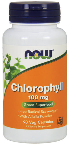 NOW Foods Chlorophyll 100mg 90 vcaps