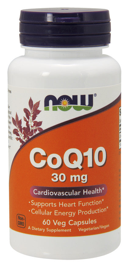 NOW Foods CoQ10 30mg 60 vcaps