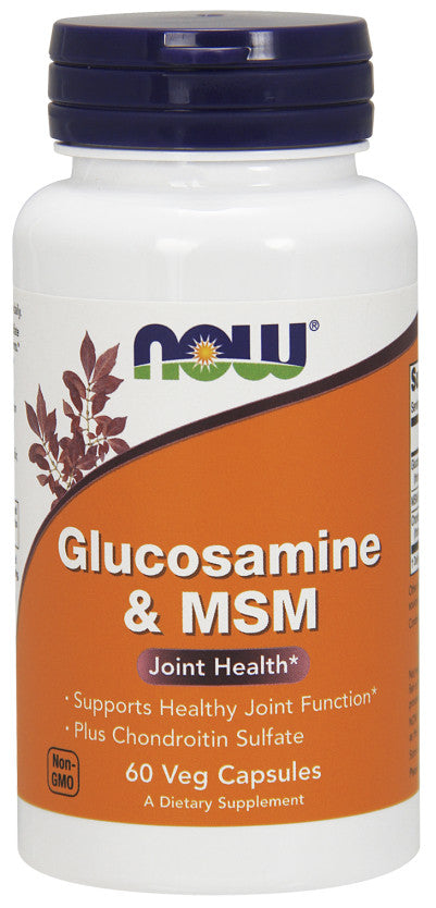 NOW Foods Glucosamine & MSM 60 vcaps