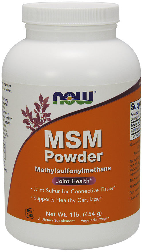 NOW Foods MSM Methylsulphonylmethane Powder  454g
