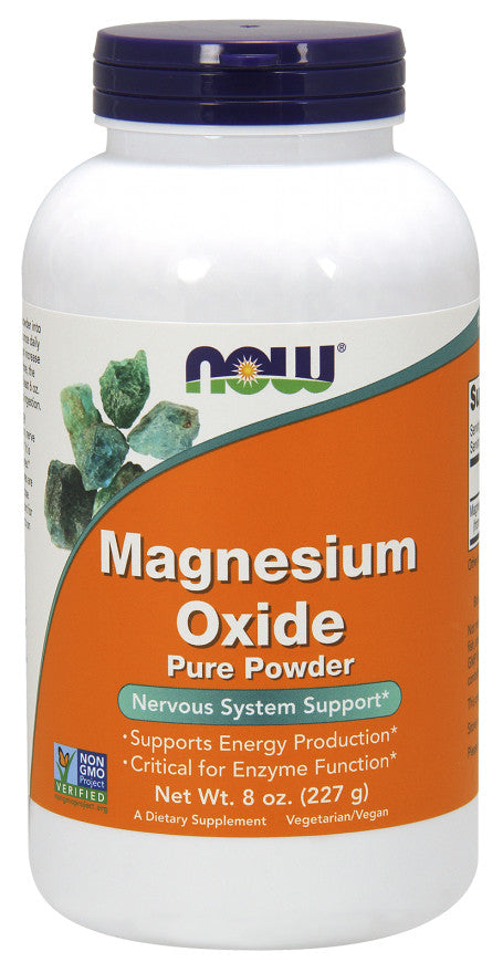 NOW Foods Magnesium Oxide Pure Powder 227g