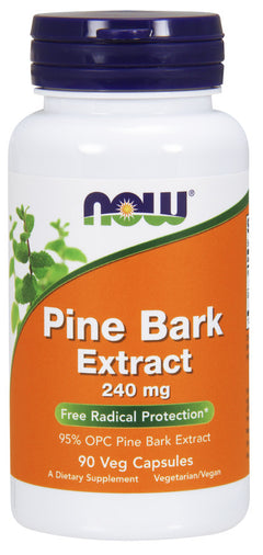 NOW Foods Pine Bark Extract 240mg 90 vcaps