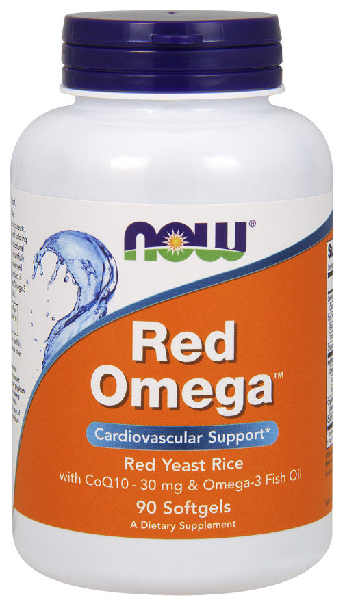 NOW Foods Red Omega (Red Yeast Rice) 90 softgels