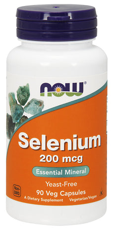 NOW Foods Selenium 200mcg 90 vcaps