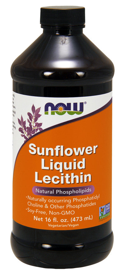 NOW Foods Sunflower Lecithin Liquid 473 ml