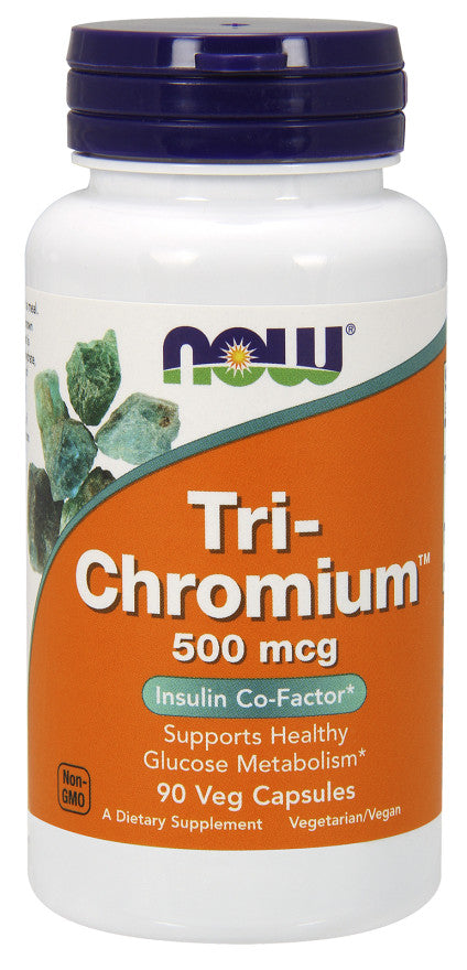 NOW Foods Tri-Chromium 500mcg 90 vcaps