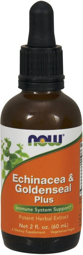 NOW Foods Echinacea & Goldenseal Plus 60 ml