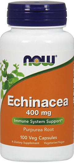 NOW Foods Echinacea 400mg 100 vcaps