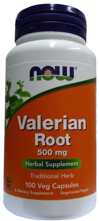 NOW Foods Valerian Root 500mg 100 vcaps