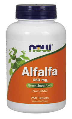 NOW Foods Alfalfa 650mg 250 tablets