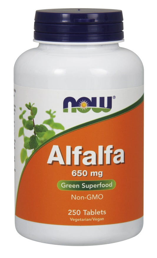 NOW Foods Alfalfa 650mg 250 tablets