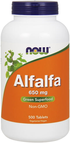 NOW Foods Alfalfa 650mg 500 tablets