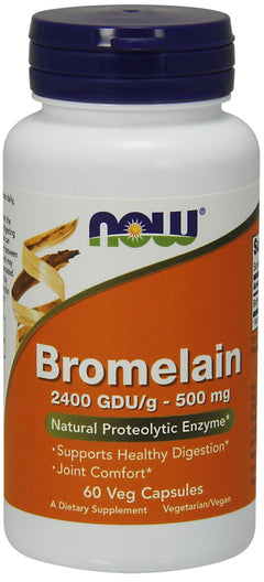 NOW Foods Bromelain 500mg 60 vcaps