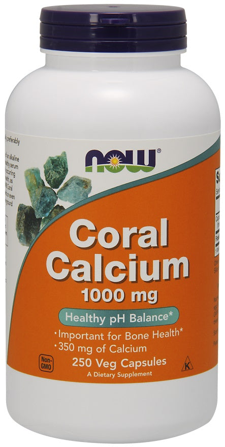 NOW Foods Coral Calcium 1000mg 250 vcaps