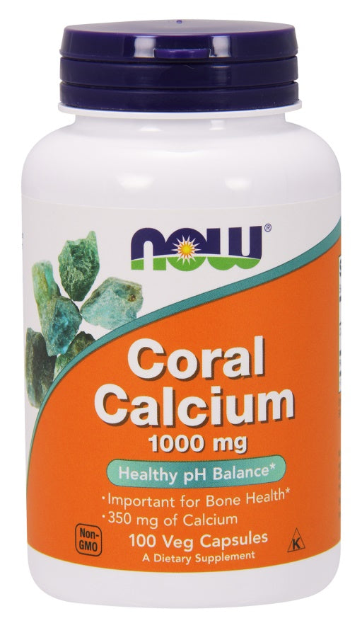 NOW Foods Coral Calcium 1000mg 100 vcaps