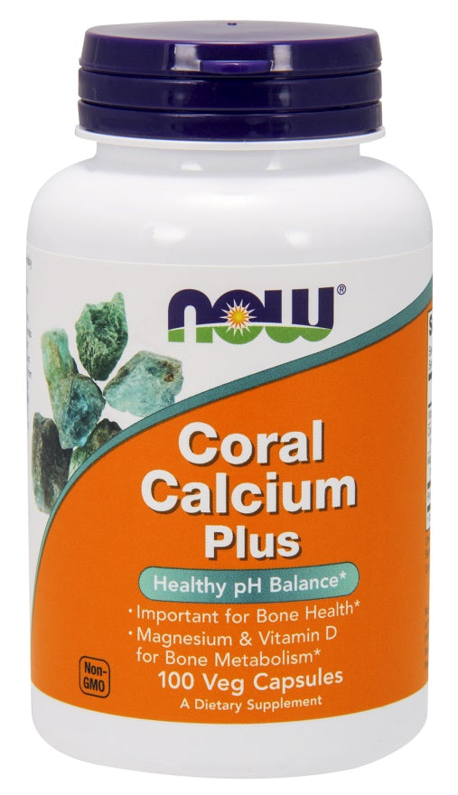 NOW Foods Coral Calcium Plus 100 vcaps