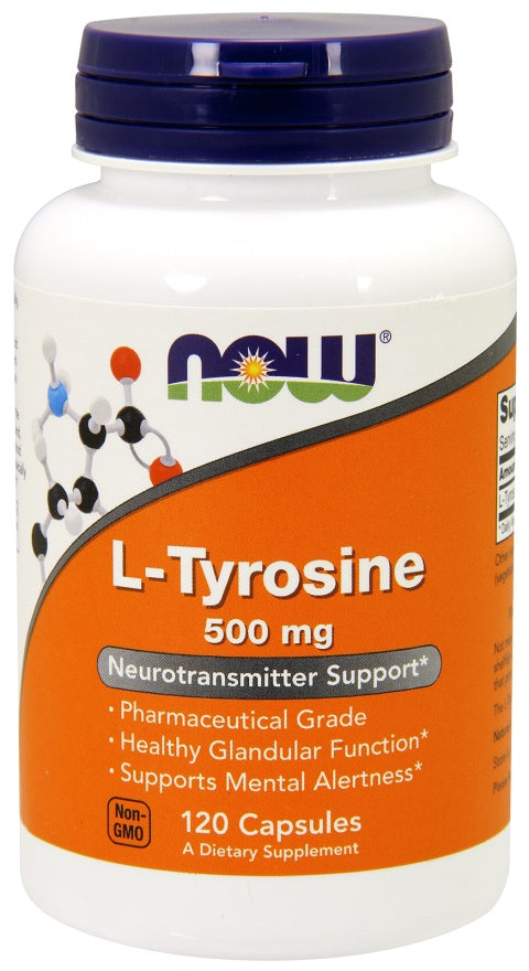 NOW Foods L-Tyrosine 500mg 120 caps