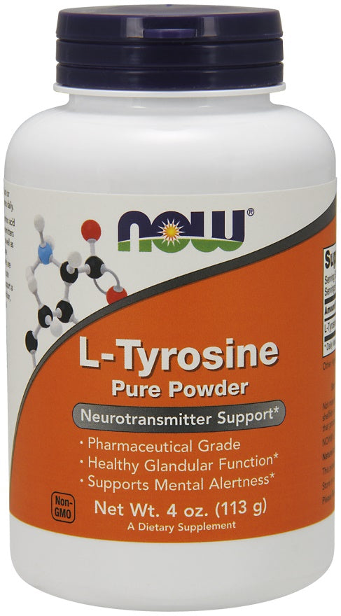 NOW Foods L-Tyrosine Powder 113g