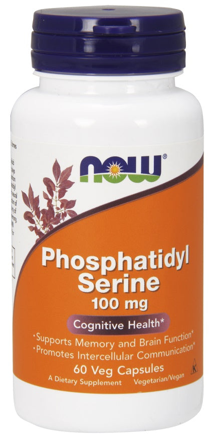 NOW Foods Phosphatidyl Serine 100mg 60 vcaps