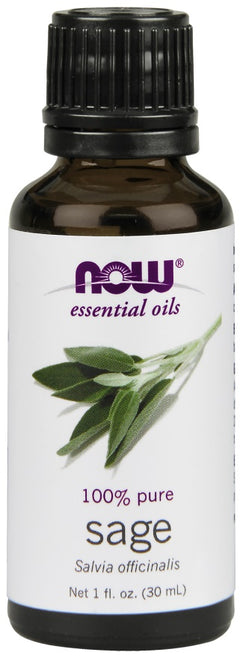 NOW Foods Essential Oil Sage Oil 30 ml