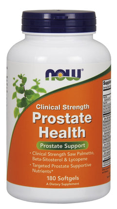 NOW Foods Prostate Health Clinical Strength 180 softgels