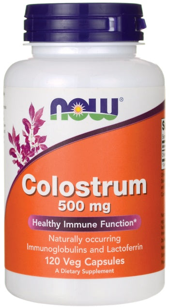 NOW Foods Colostrum 500mg 120 vcaps