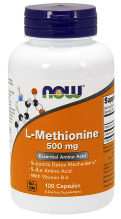 NOW Foods L-Methionine 500mg 100 caps
