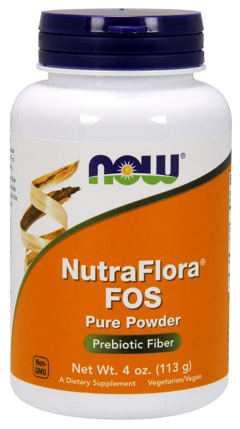 NOW Foods NutraFlora FOS Pure Powder 113g
