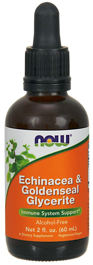 NOW Foods Echinacea & Goldenseal Glycerite 60 ml