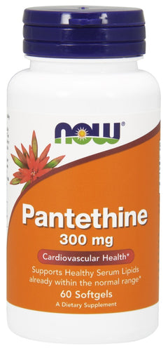 NOW Foods Pantethine 300mg 60 softgels