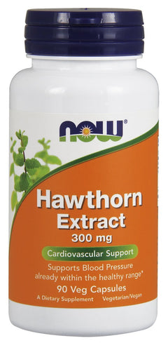 NOW Foods Hawthorn Extract 300mg 90 vcaps