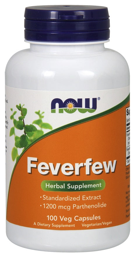 NOW Foods Feverfew 100 vcaps