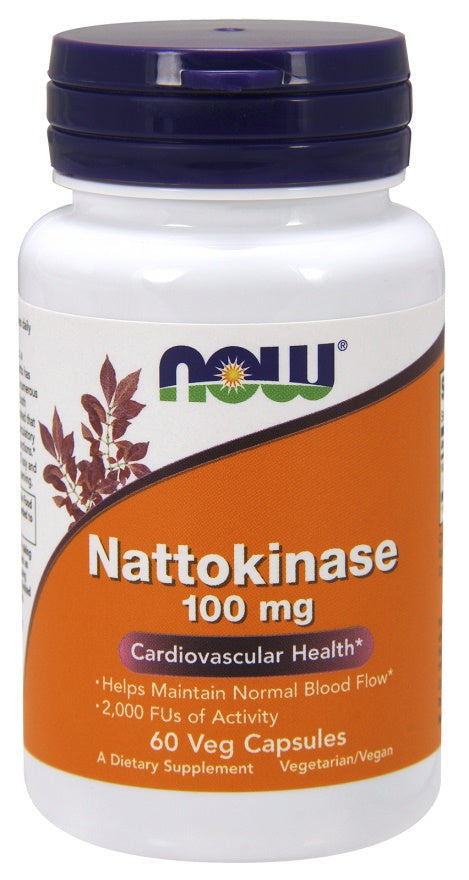 NOW Foods Nattokinase 100mg 60 vcaps