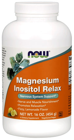 NOW Foods Magnesium Inositol Relax Powder 454g