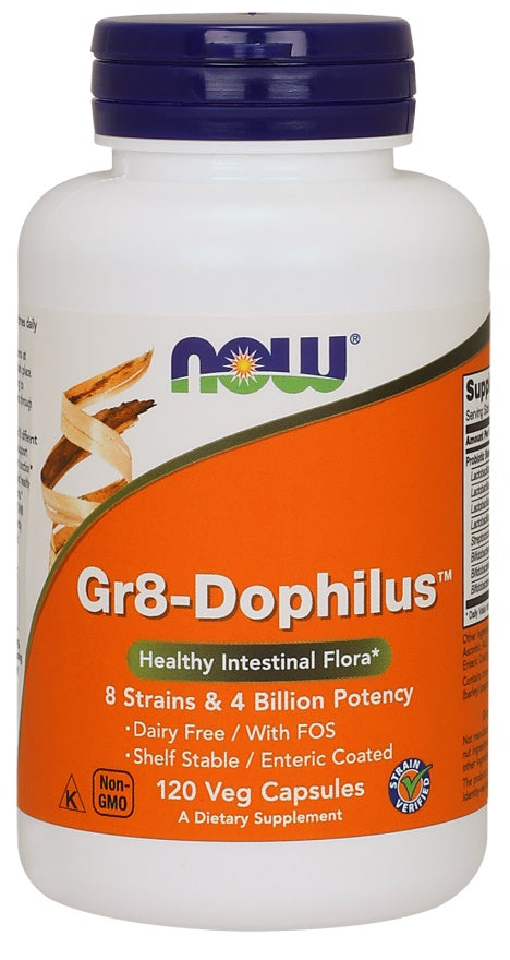 NOW Foods Gr8-Dophilus 120 vcaps