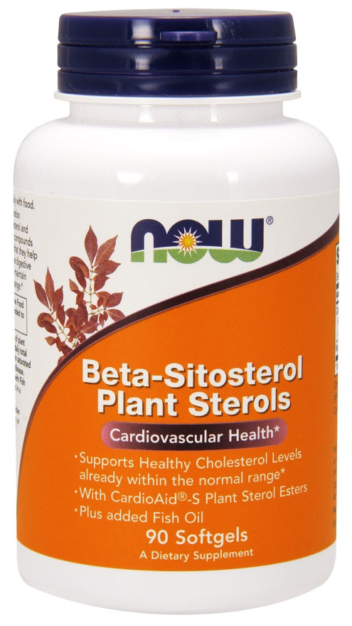 NOW Foods Beta-Sitosterol Plant Sterols 90 softgels