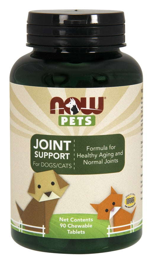 NOW Foods Pets Joint Support 90 chewable tablets
