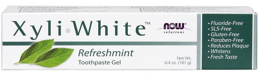 NOW Foods XyliWhite Refreshmint Toothpaste Gel 181g