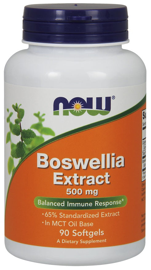 NOW Foods Boswellia Extract 500mg 90 softgels
