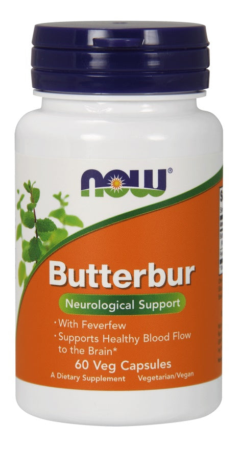 NOW Foods Butterbur 60 vcaps