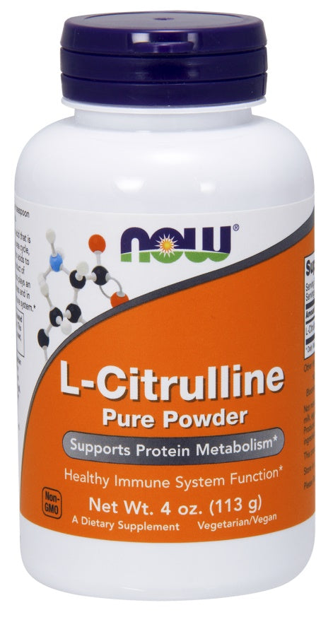 NOW Foods L-Citrulline Pure Powder 113g