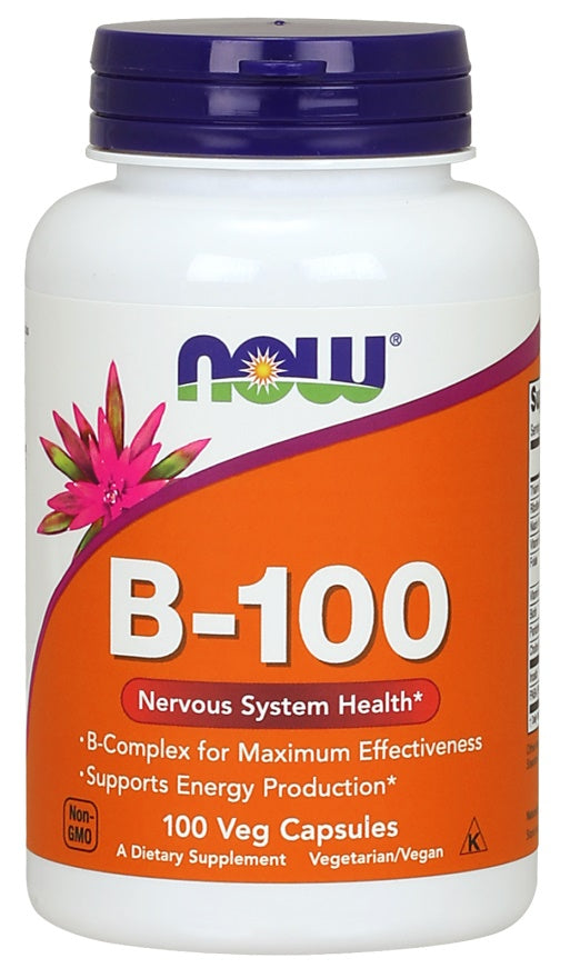 NOW Foods Vitamin B-100 100 vcaps