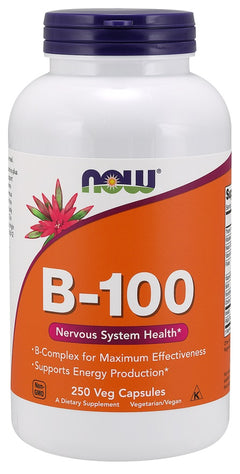 NOW Foods Vitamin B-100 250 vcaps