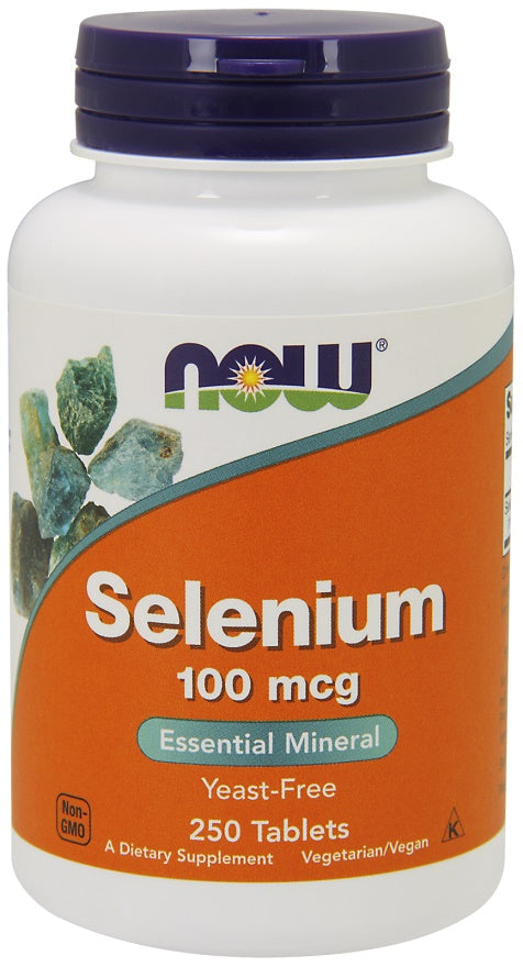 NOW Foods Selenium 100mcg 250 tabs