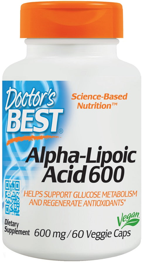 Doctor's Best Alpha-Lipoic Acid 600mg 60 vcaps
